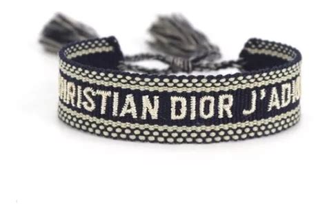 pulseira de tecido dior|DIOR.